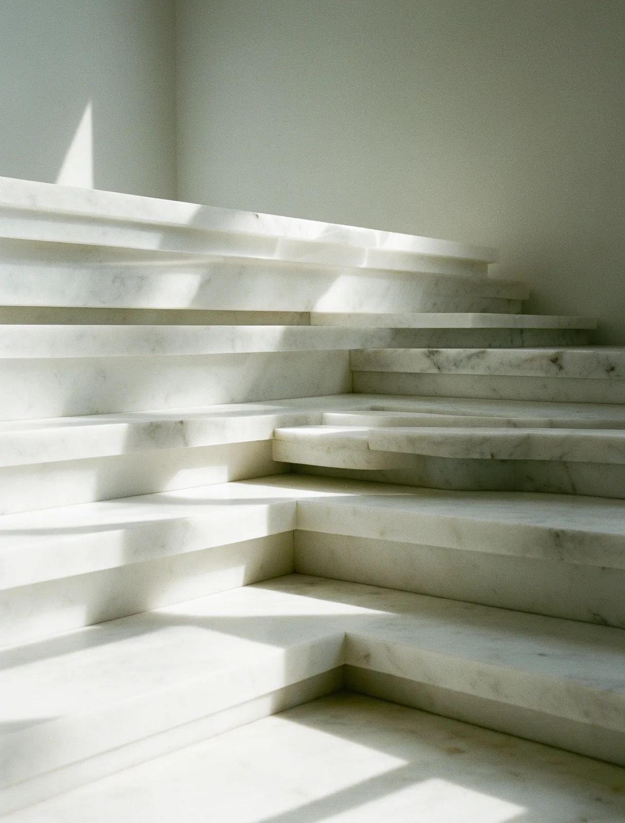Minimalist stone architecture representing structural stability